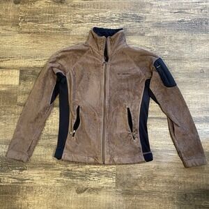Vintage‎ Columbia Interchange Jacket Coat Brown Women's Small S